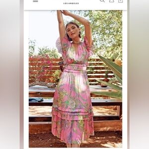 Current Air Sereia Pleated Dress